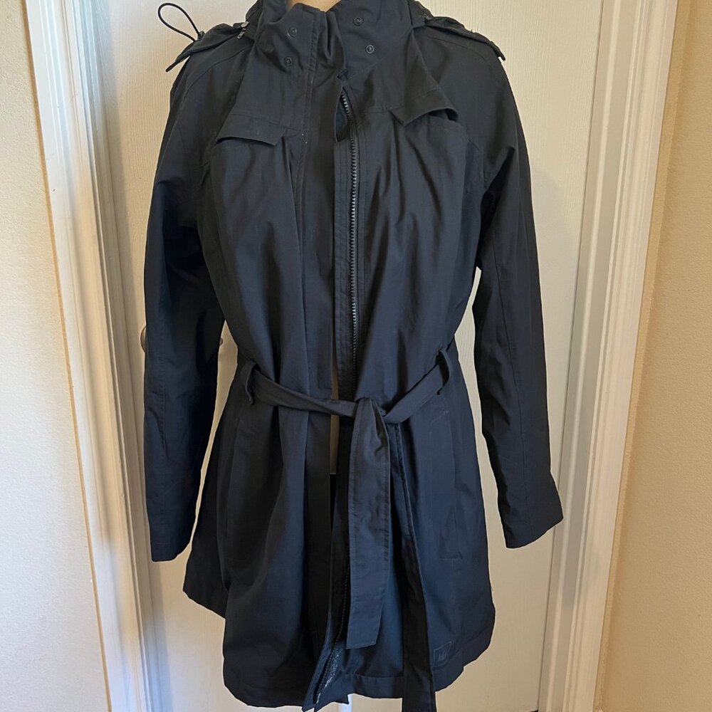 Rainier Long Line Rain Jacket - Women's | Black | Large